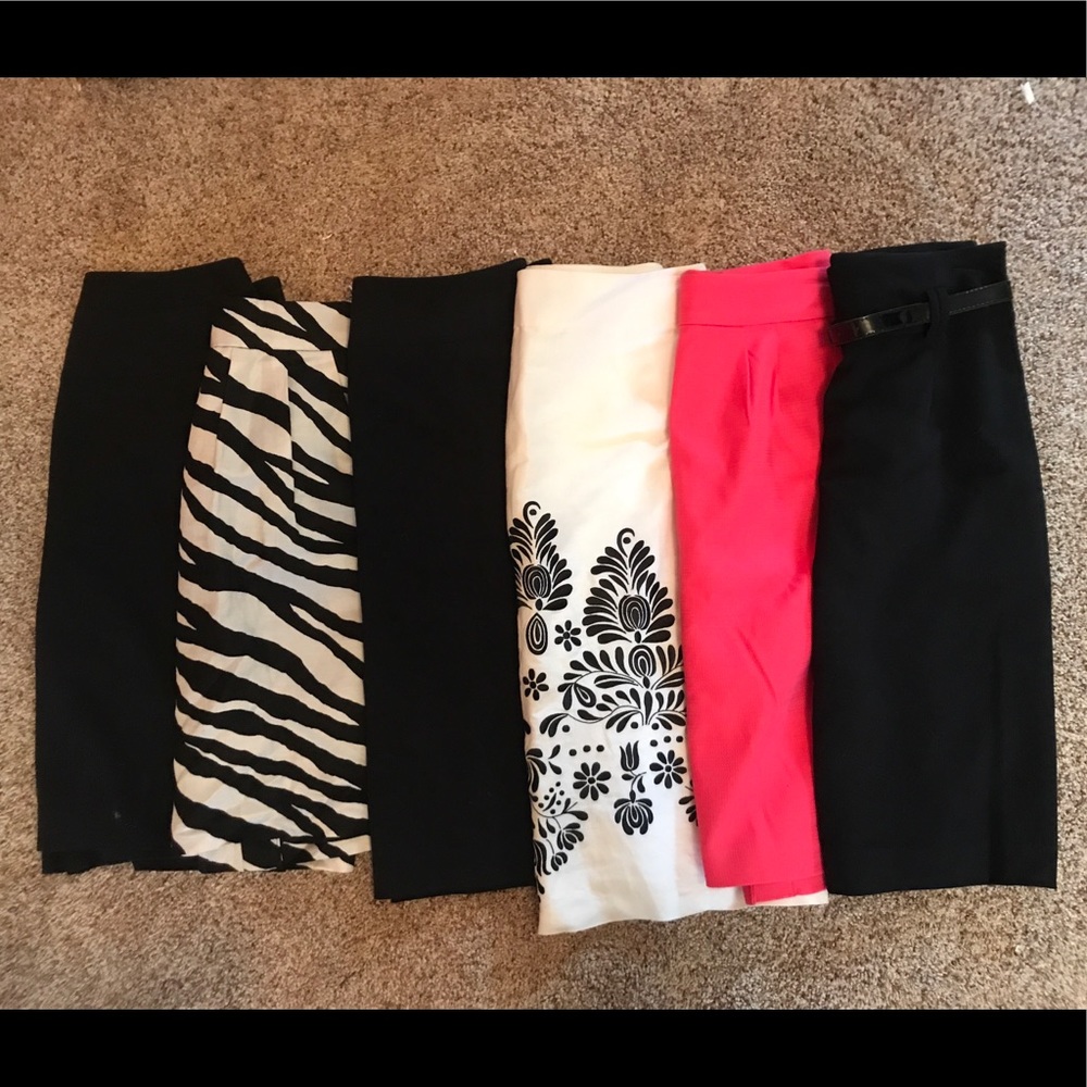 6 pairs of brand named business skirts